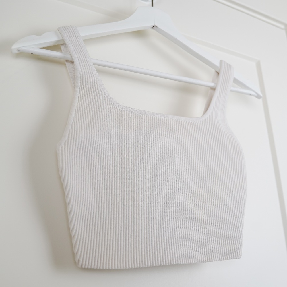 Aritzia | Babaton Arjun (Sculpt Knit Cropped) Top